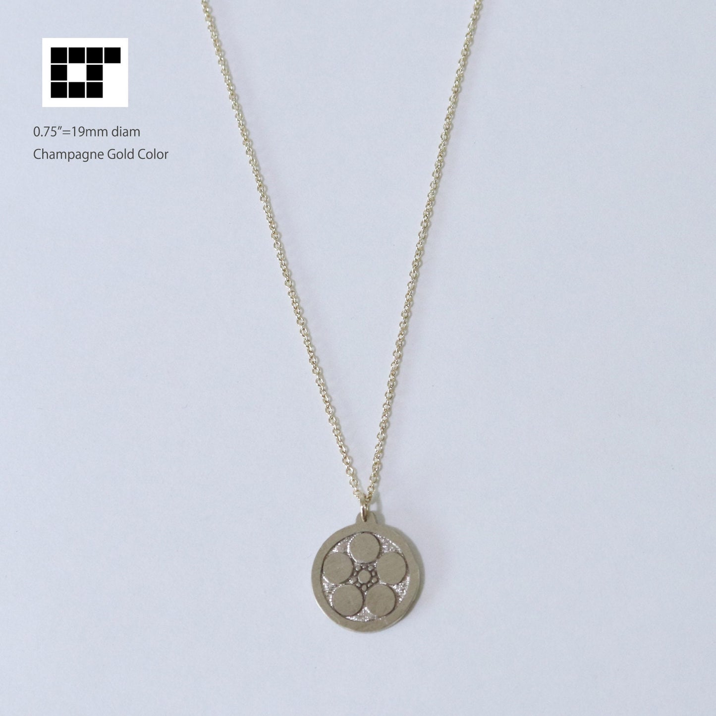 Pendant - Plum - Umebachi - Kamon Pendant - Japanese Clan Crest