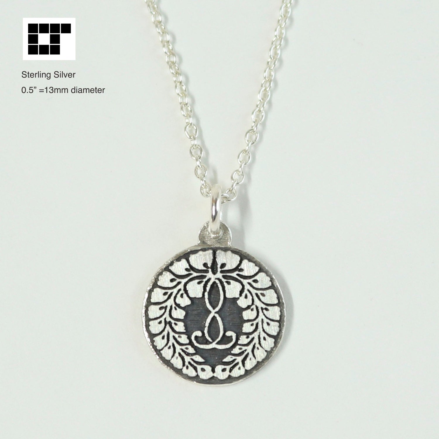 Pendant small 1/2"=13mm Diameter
