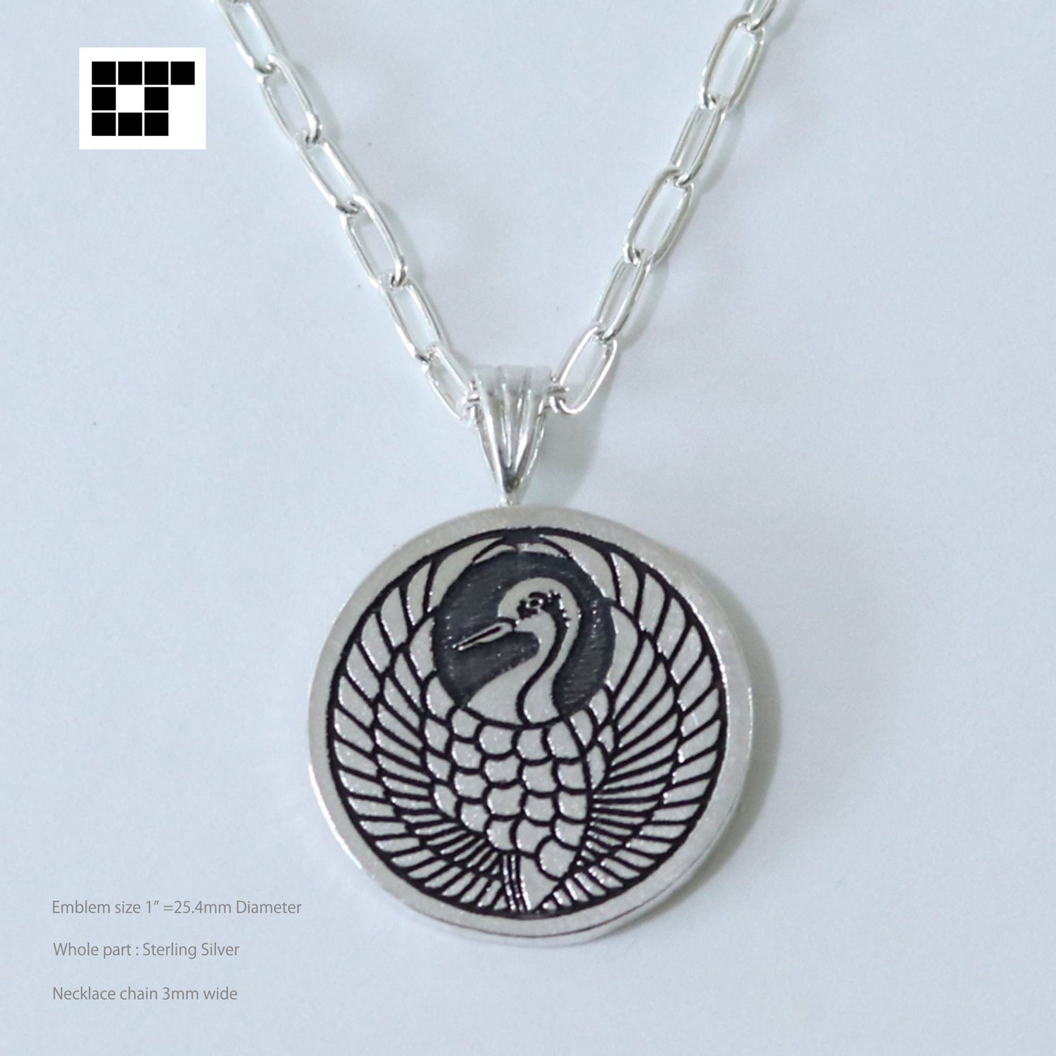 Pendant Large 1" = 25mm Diameter