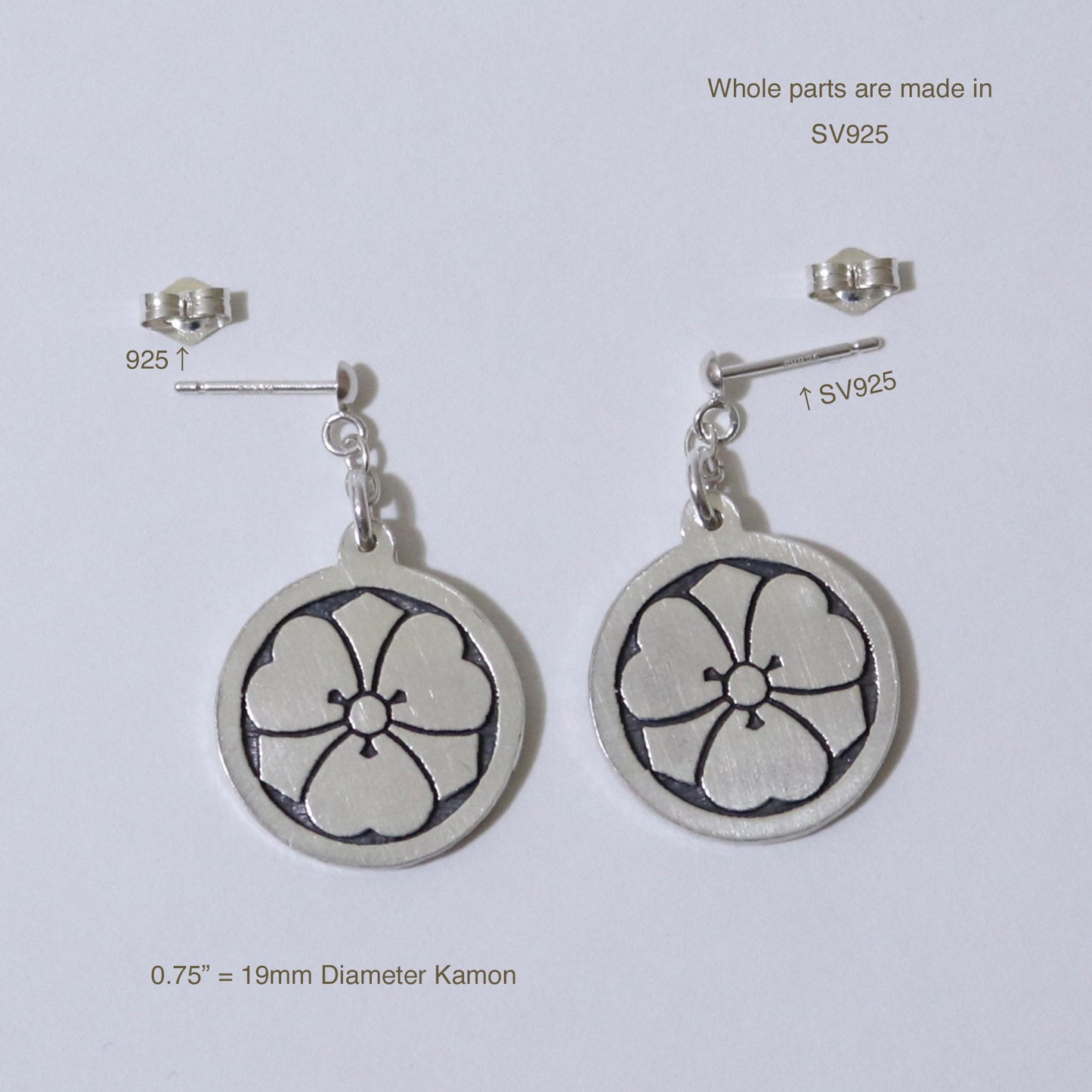Kamon Earrings - Maruni Kenkatabami