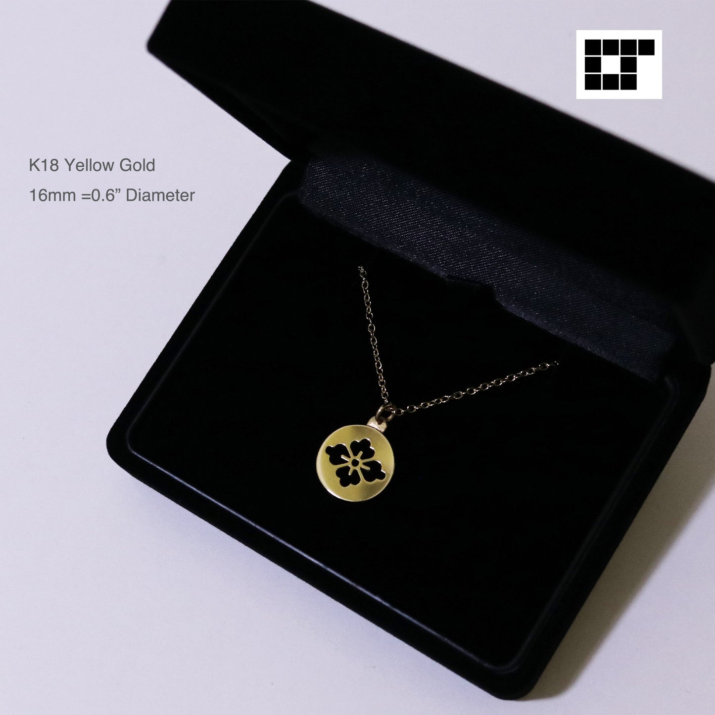 Gold Pendant - Kamon