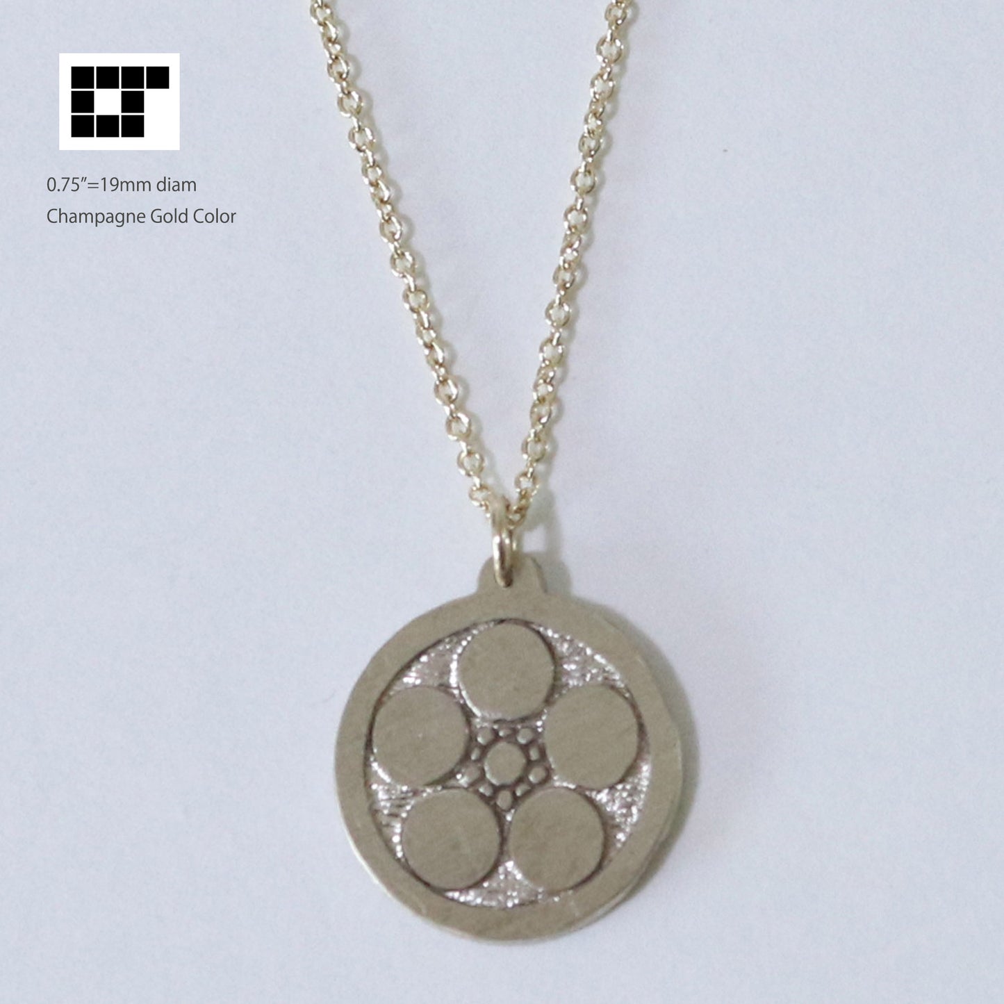 Pendant - Plum - Umebachi - 梅鉢 - Kamon Pendant