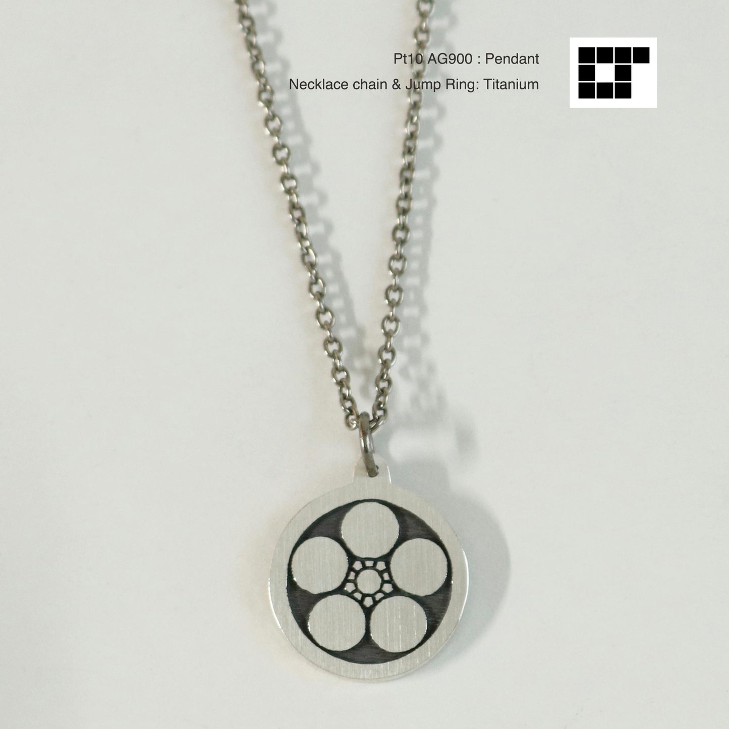 Pendant - Plum - Umebachi - 梅鉢 - Kamon Pendant