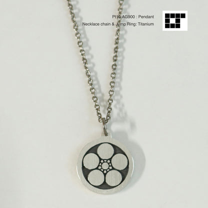 Pendant - Plum - Umebachi - 梅鉢 - Kamon Pendant