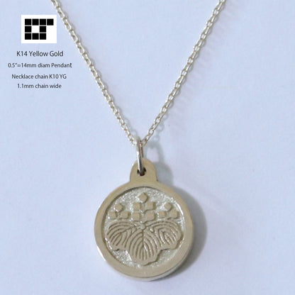 Gold Pendant - Kamon