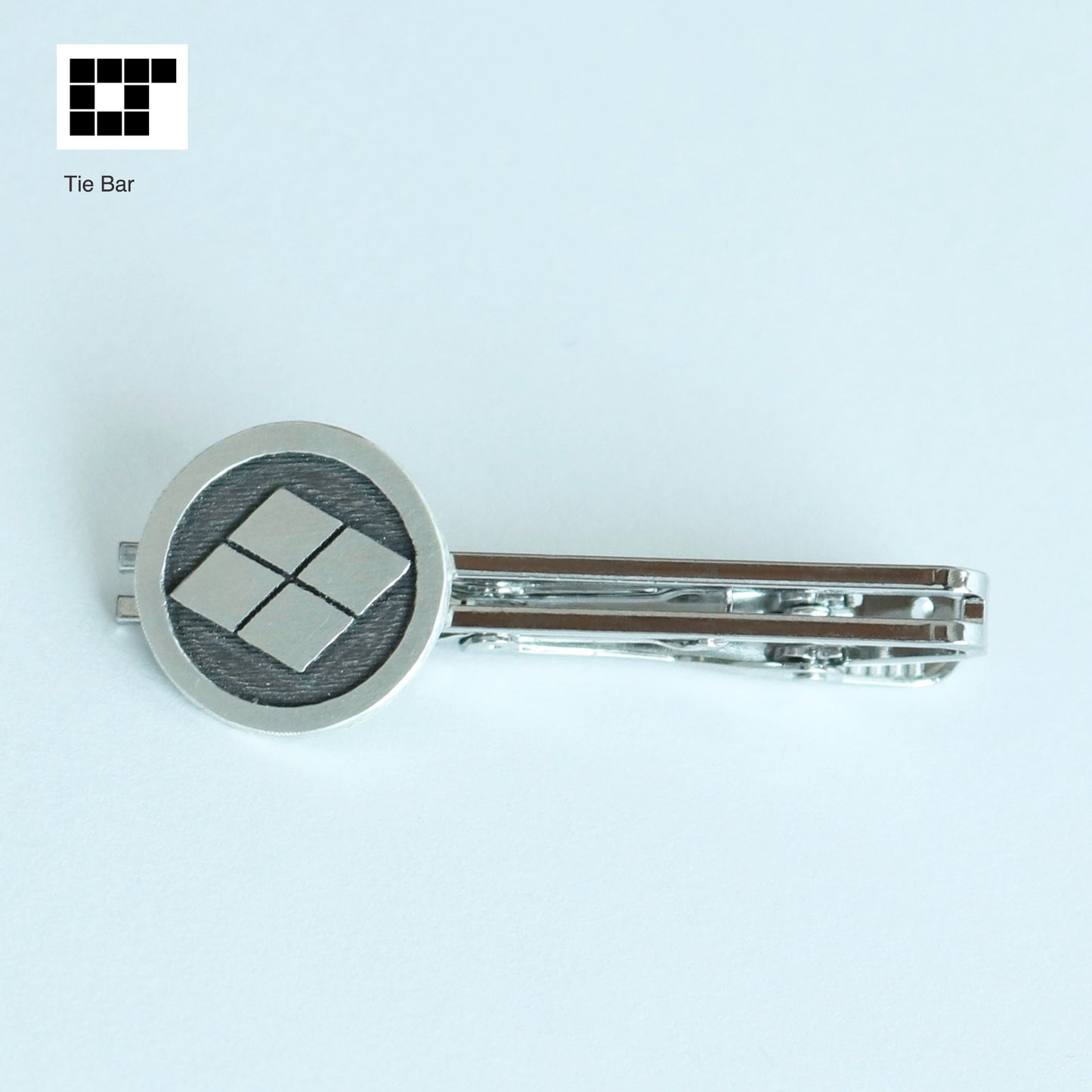 Cufflinks - Takeda-hishi in a circle - 丸に武田菱