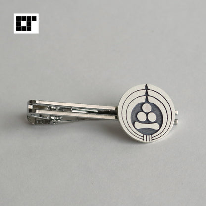 Tie tack- Three stars and one in Noshi circle - 熨斗輪に三つ星に一