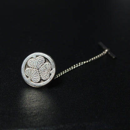 Tokugawa Mallow Kamon Tie Tack