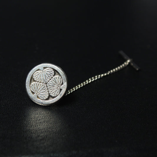 Tokugawa Mallow Kamon Tie Tack