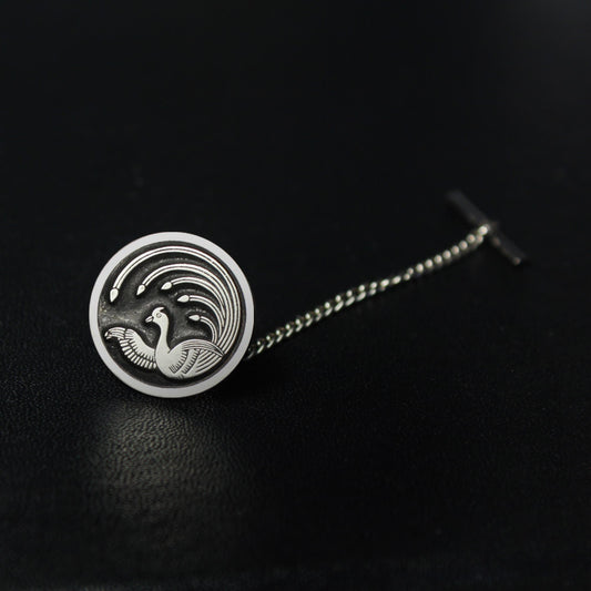 Long tail bird _ Tie Tack
