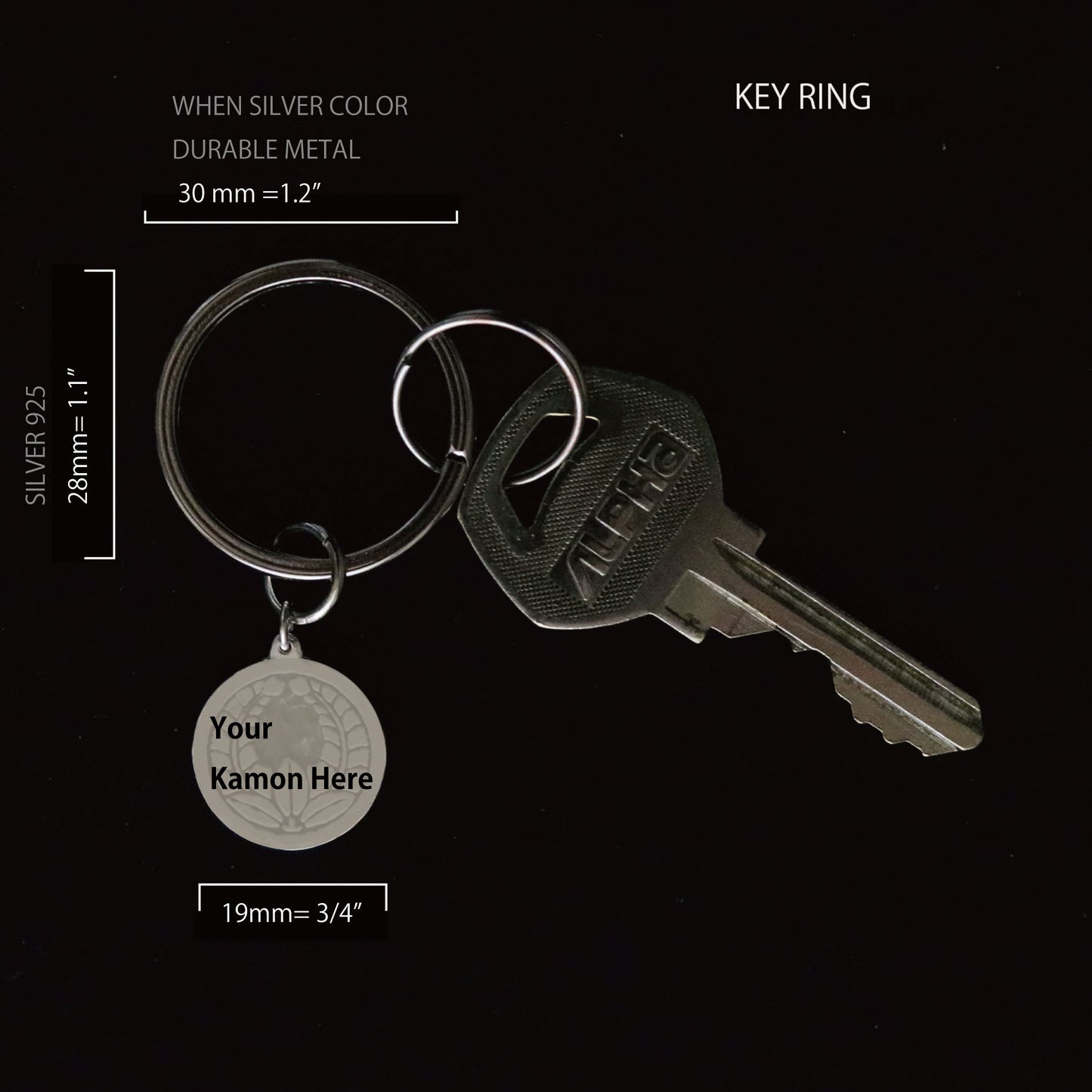 Key chain - Hikone Mandarine Orange - 彦根橘