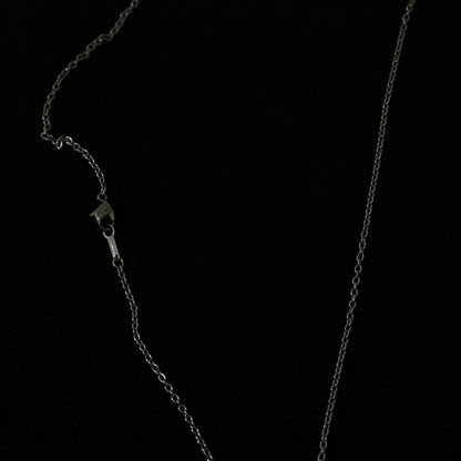 Cherry Blossom in Five Hawk Feathers - Kamon Necklace