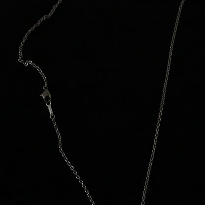 1/2" Pendant - Ivy in a circle - Kamon Necklace - Japanese Clan Crest