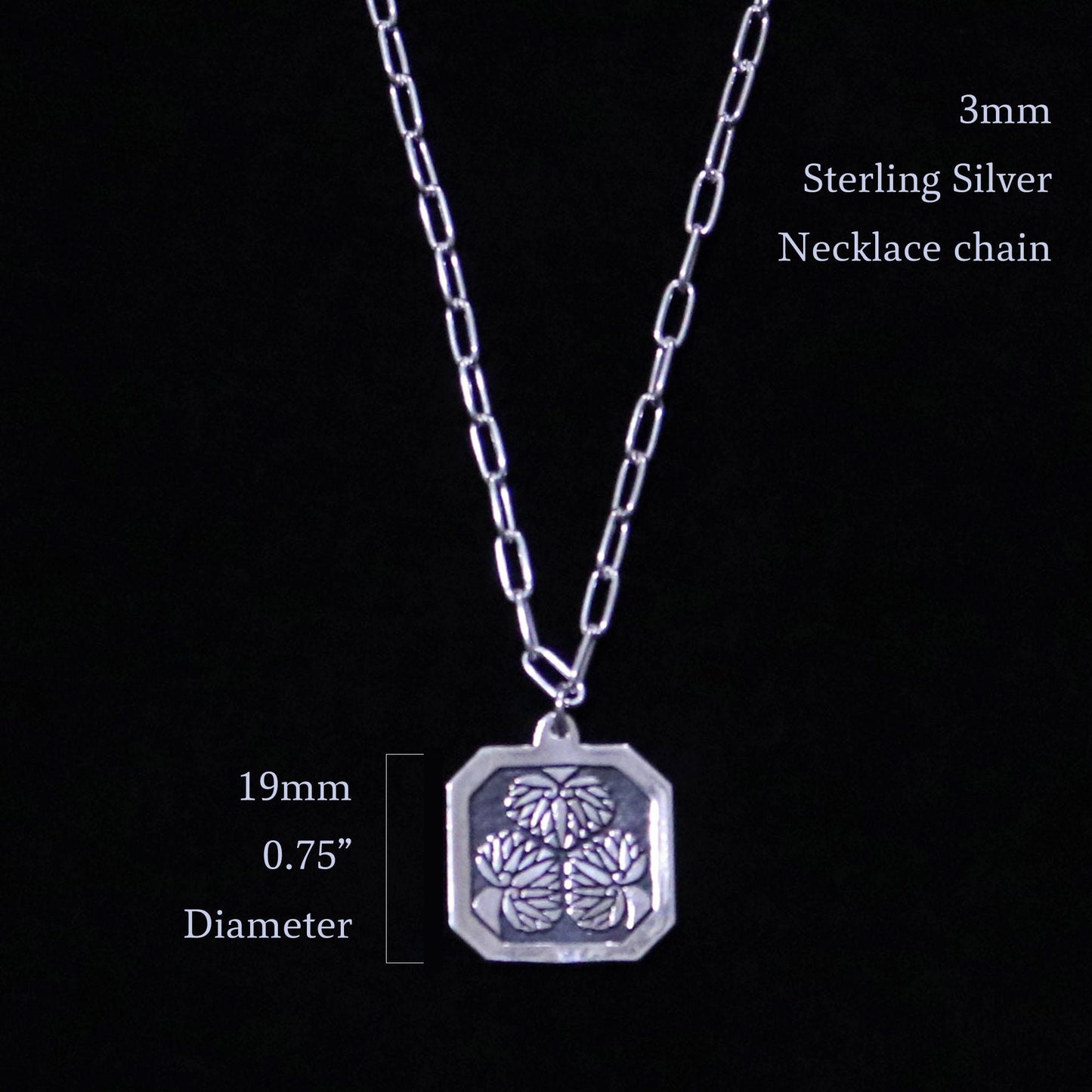 Naga Azuki Necklace Chain - Oval Necklace chain - Sterling Silver - Optional Listing