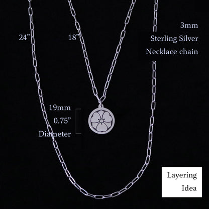 Naga Azuki Necklace Chain - Oval Necklace chain - Sterling Silver - Optional Listing