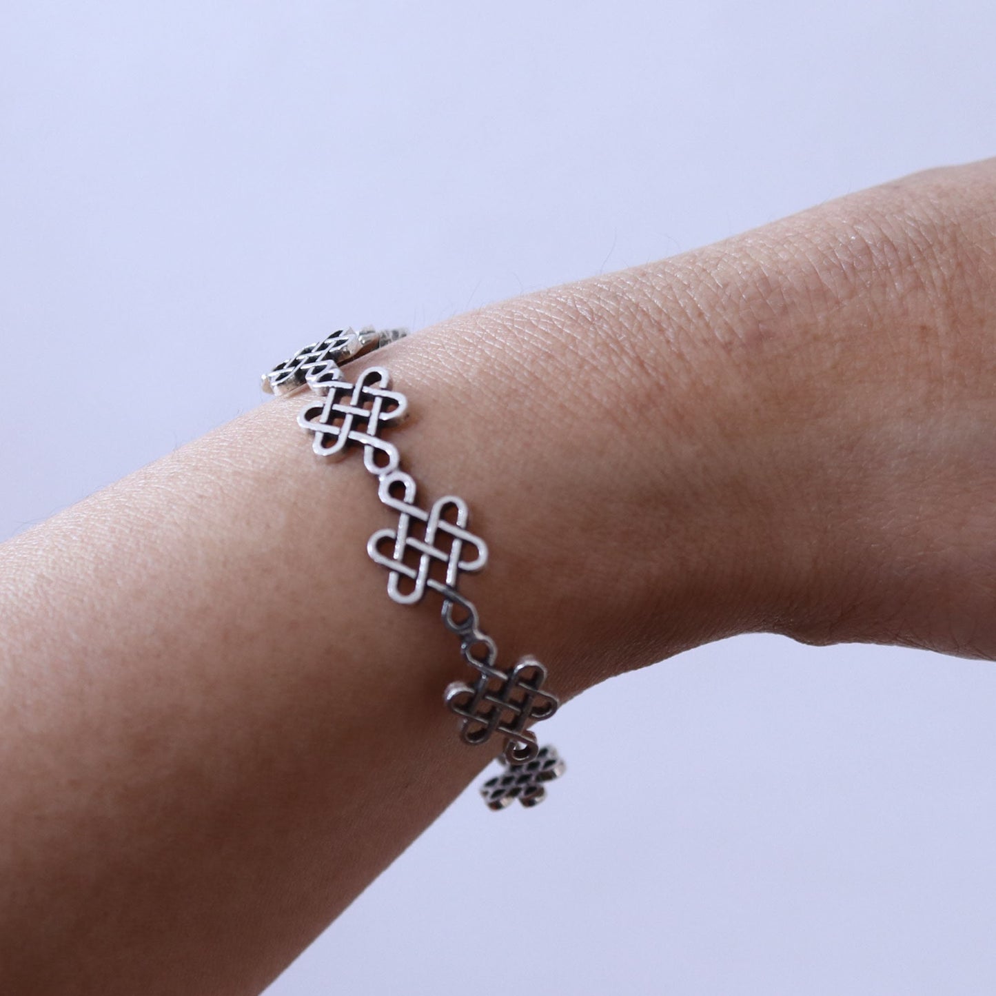 Bangle / Crane in a circle/ Kamon / Japanese Mon / Sterling Silver