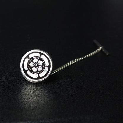 Cufflinks - Maruni Gokani Karahana : 丸に五花に唐花