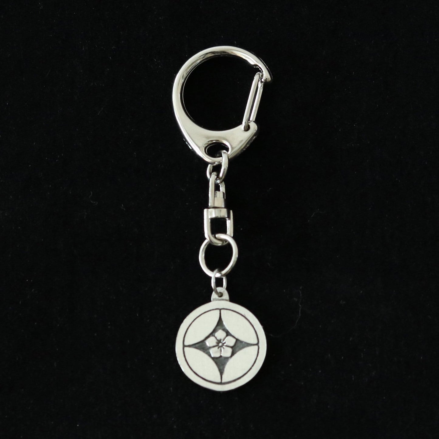 Key chain - Maruni Shippou ni Kikyo - 丸に七宝に桔梗