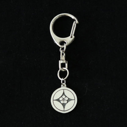 Key chain - Maruni Shippou ni Kikyo - 丸に七宝に桔梗