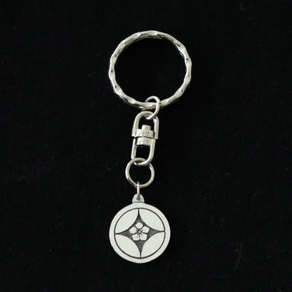 Key chain - Maruni Shippou ni Kikyo - 丸に七宝に桔梗