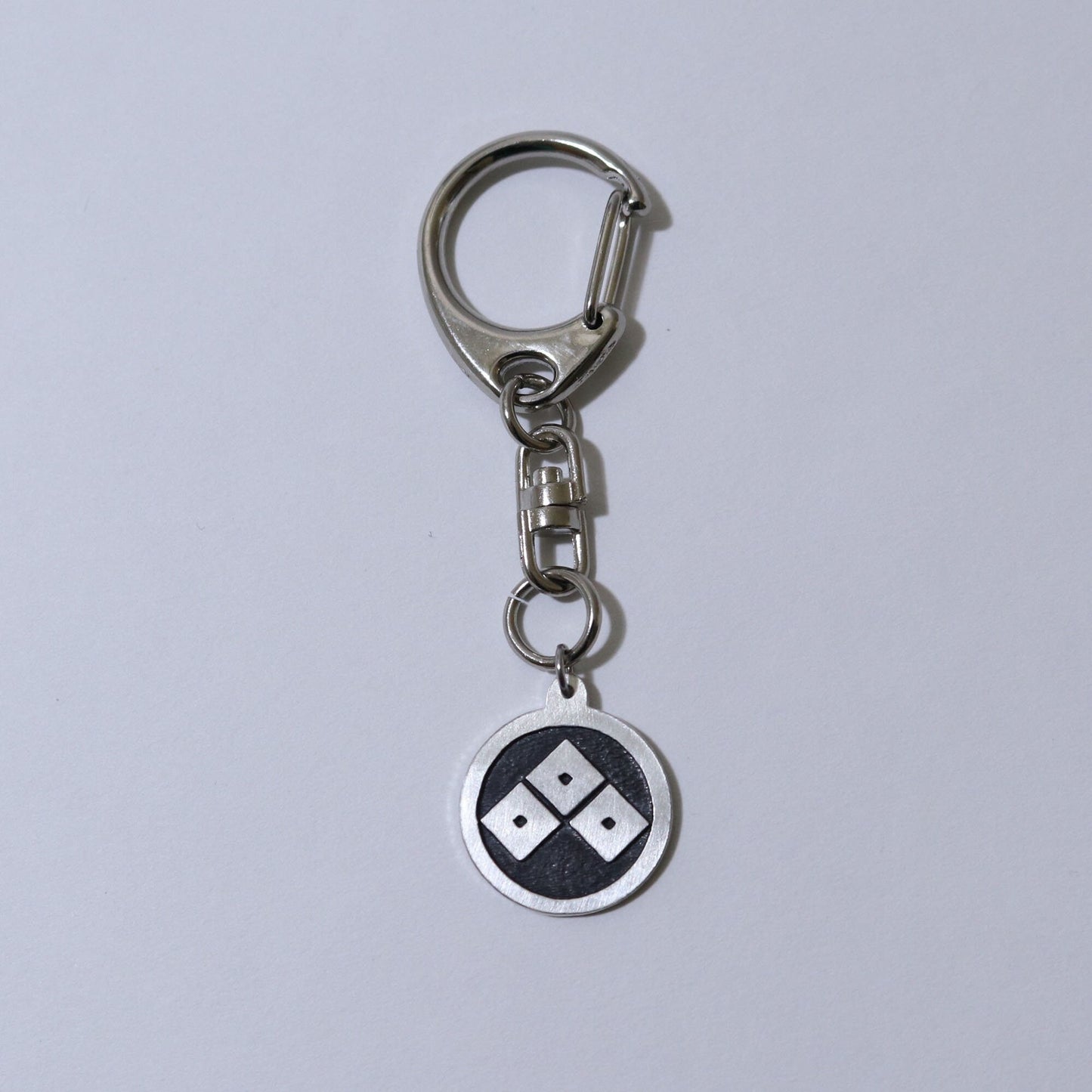 Key chain - Three eyes in a circle - Maruni Mitsu Me -  丸に三つ目
