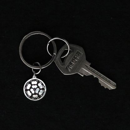 Key chain - Seven wood sorrels - Nanatsu Katabami - ７つ割り片喰