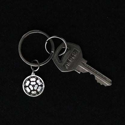 Seven wood sorrels - Nanatsu Katabami- Key chain - Kamon - Japanese Family Crest