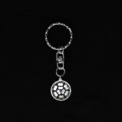 Key chain - Seven wood sorrels - Nanatsu Katabami - ７つ割り片喰