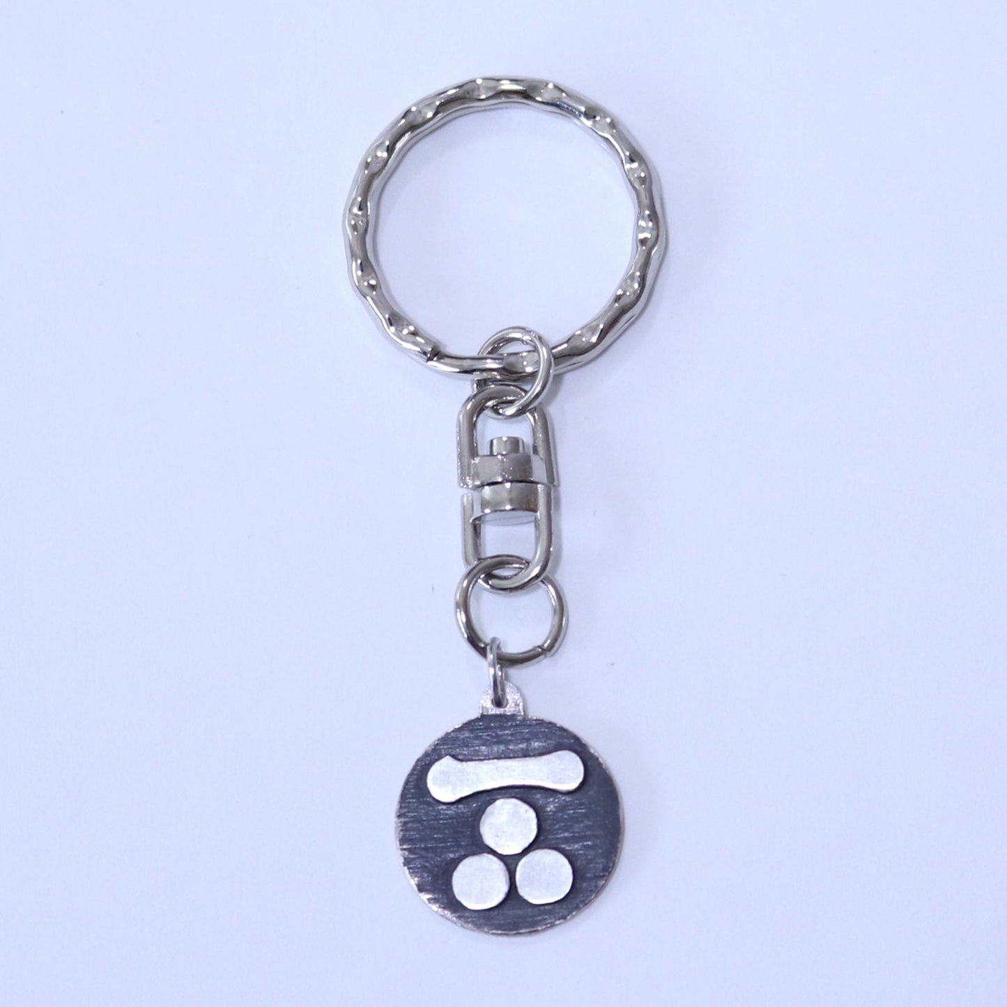 Nagamon Three stars - Nagamon Mitsu Boshi - Key chain - Kamon - Japanese Family Crest