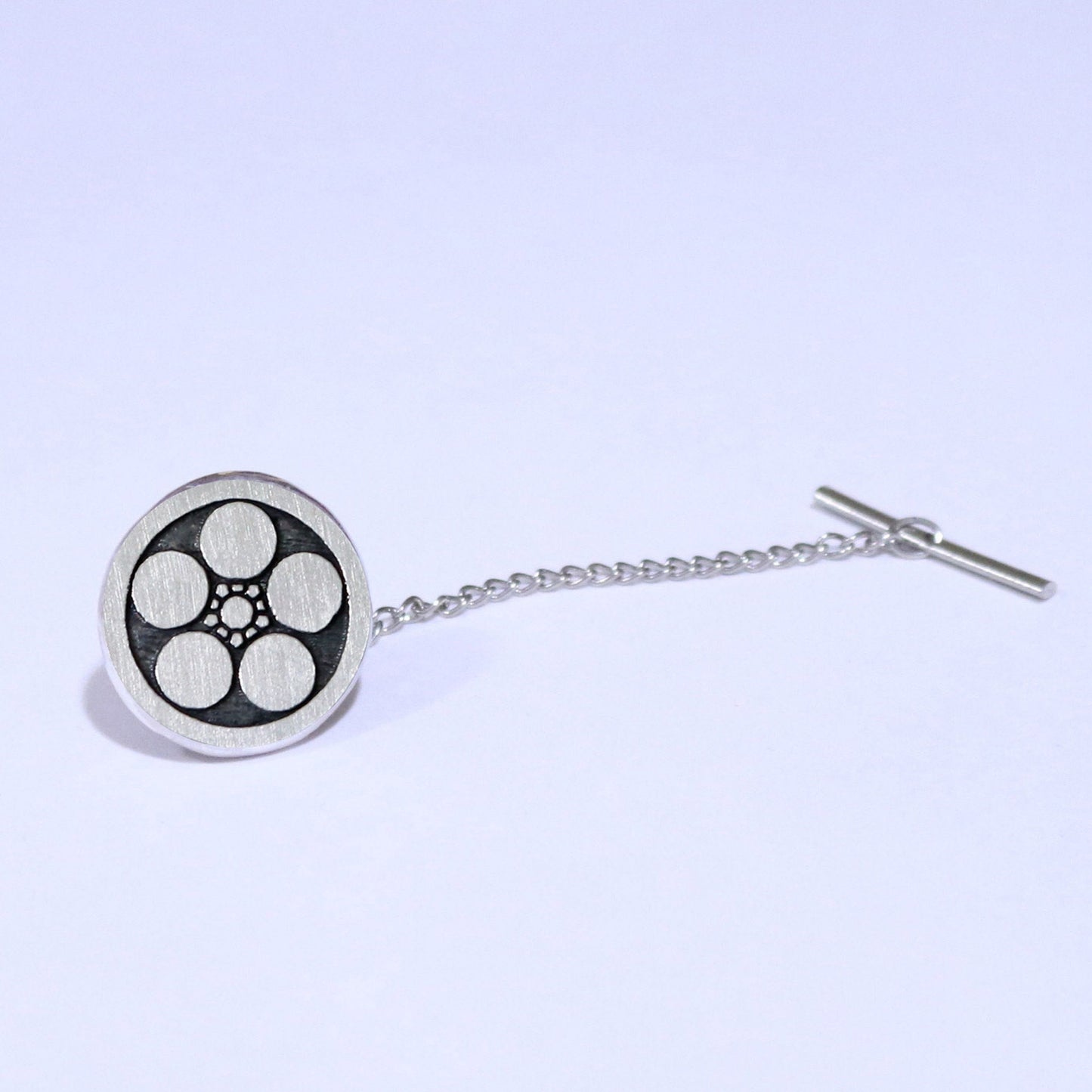 Umebachi - Japanese Clan Crest - Kamon Tie tack/ Lapel pin