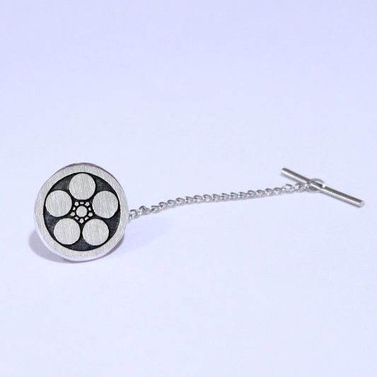 Umebachi - Japanese Clan Crest - Kamon Tie tack/ Lapel pin