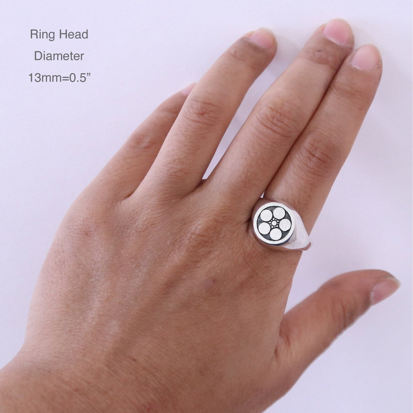 Umebachi - Small Ring - Japanese Kamon ring