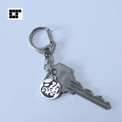Uogashi mark - Key chain - Kamon - Japanese Family Crest