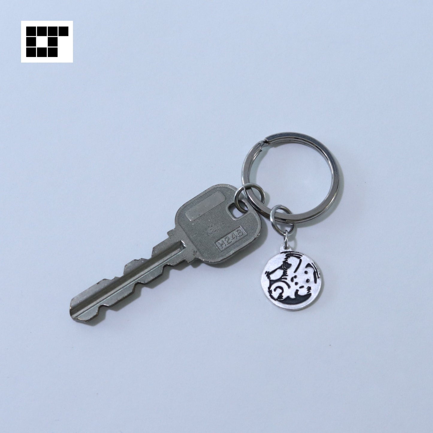Uogashi mark - Key chain - Kamon - Japanese Family Crest