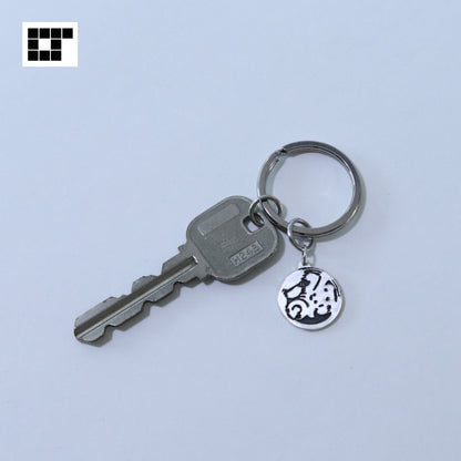 Uogashi mark - Key chain - Kamon - Japanese Family Crest