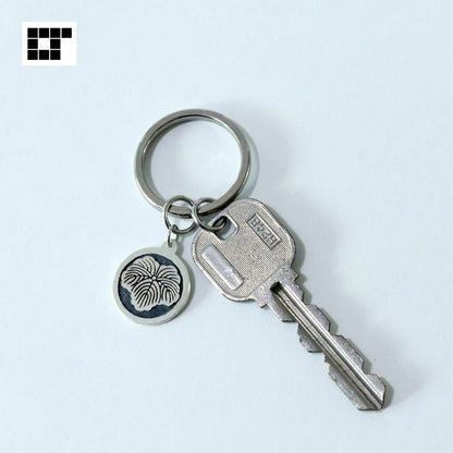 Silver Kamon - Ivy in a circle - Key Holder