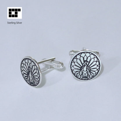 Cufflinks - Peacocks