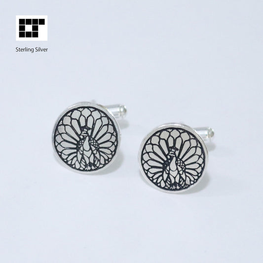 Cufflinks - Peacocks