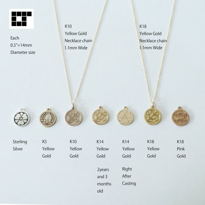 Gold Pendant - Kamon