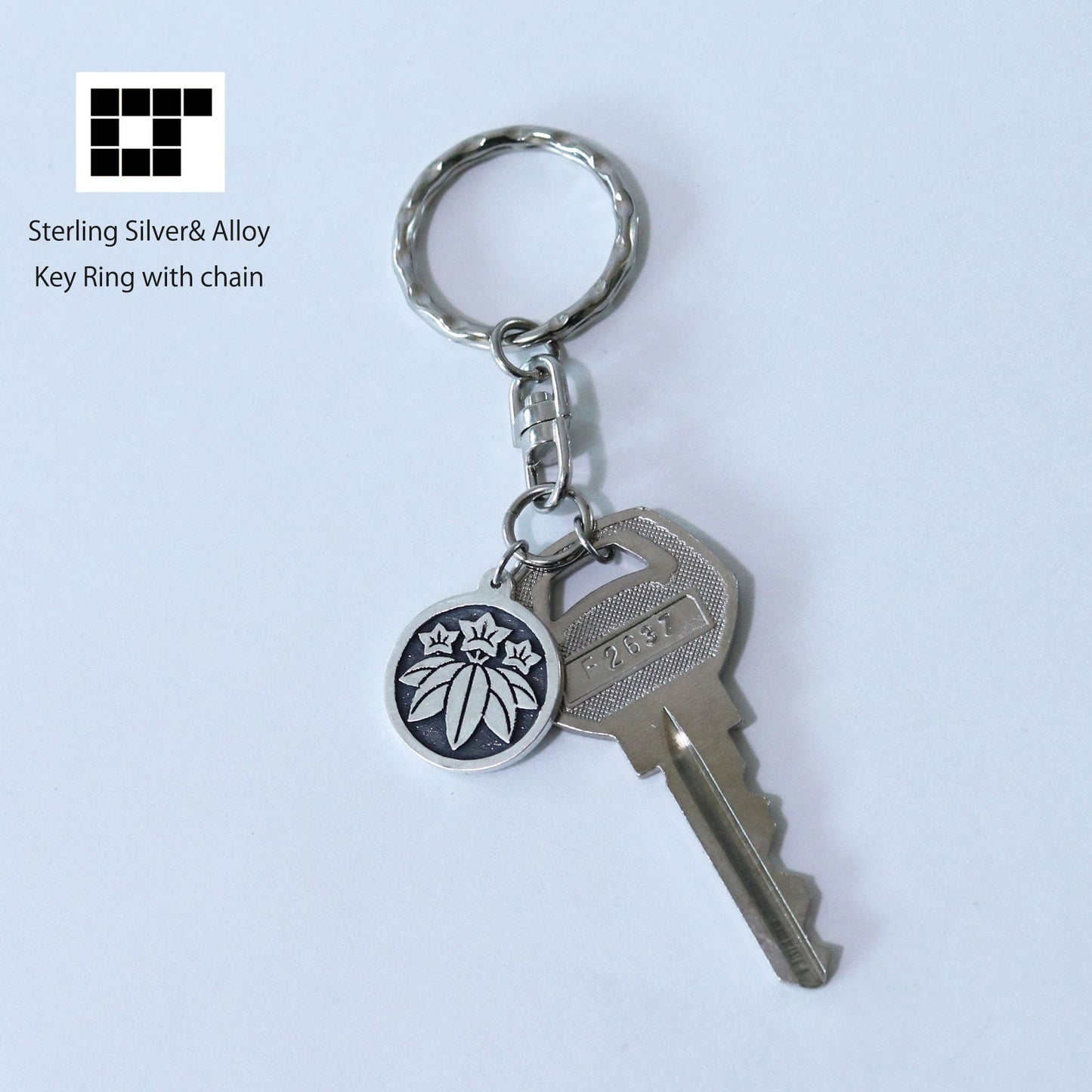 Key chain - Maruni Sasarindo - 丸に笹竜胆