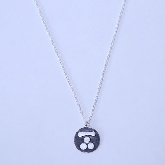 Pendant - Nagamon Three stars -  長門三つ星  : Nagamon Mitsu Boshi