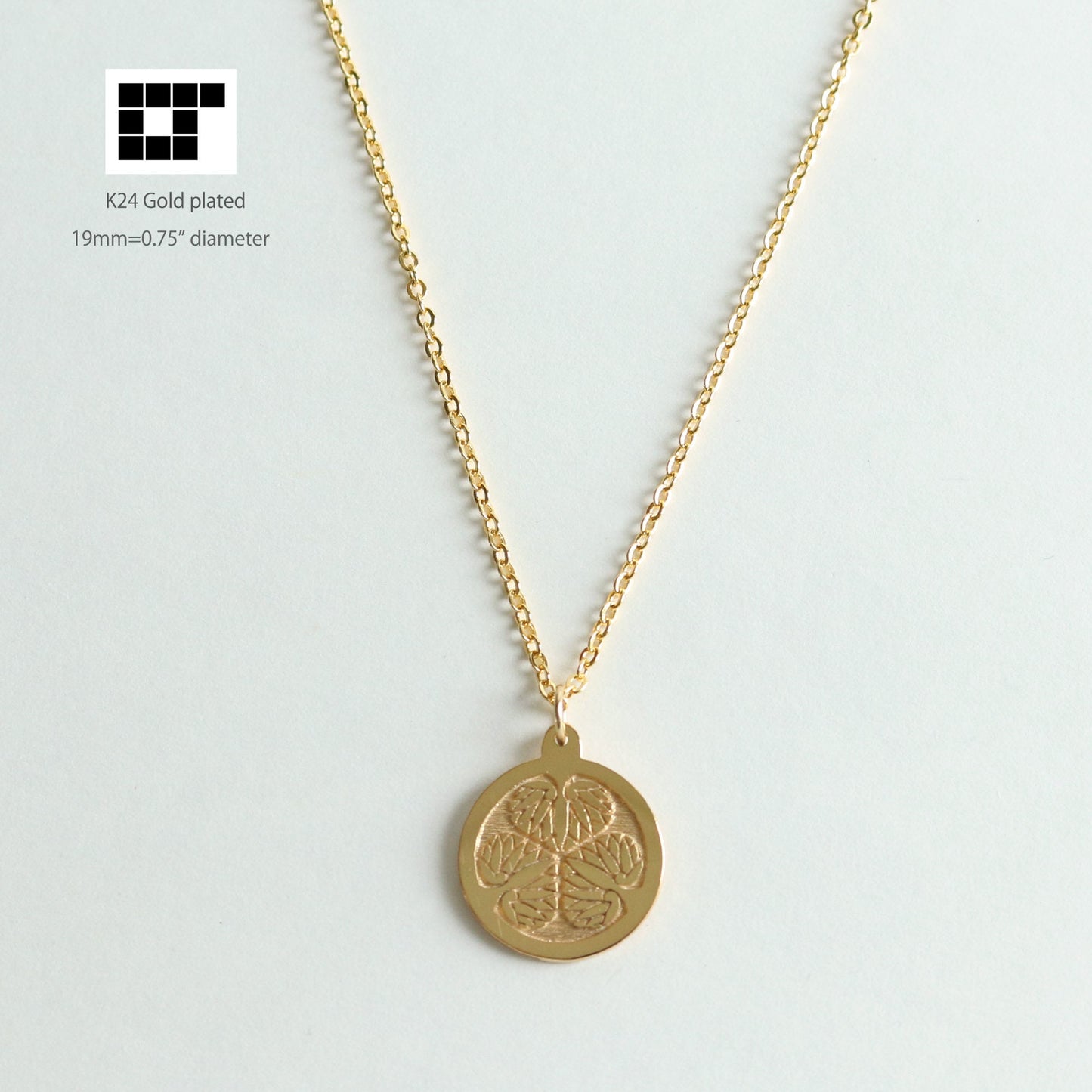 Pendant - Tokugawa Mallow - 徳川葵
