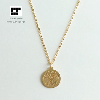 Pendant - Tokugawa Mallow - 徳川葵