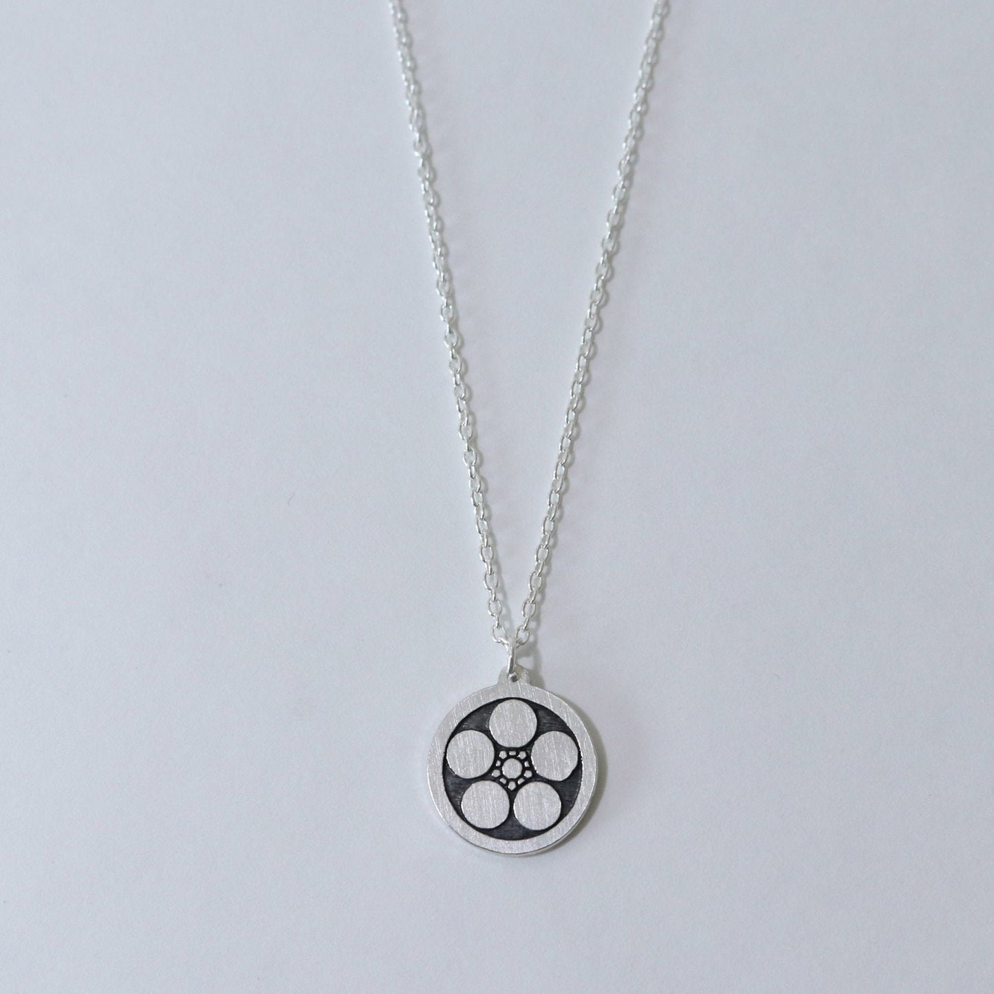 Pendant - Plum - Umebachi - Kamon Pendant - Japanese Clan Crest