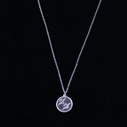 Two Goose in a circle - Masuyama Karigane -  増山雁金 - Pendant