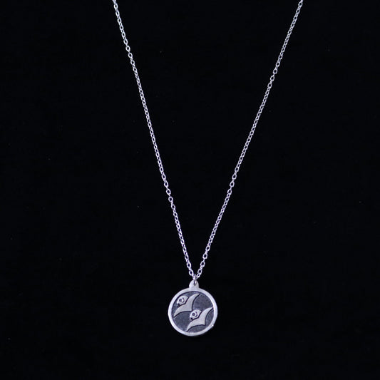 Two Goose in a circle - Masuyama Karigane -  増山雁金 - Pendant