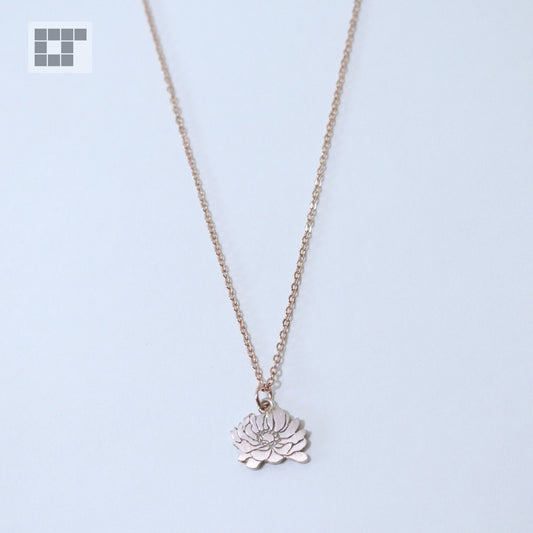 Small Pendant - Flower - Necklace