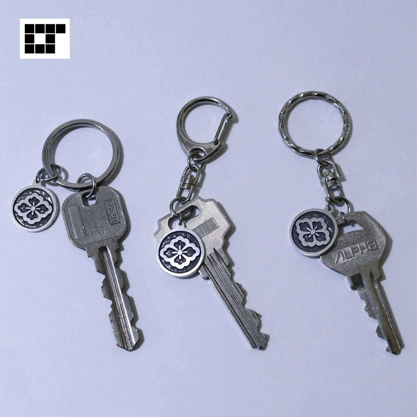 Key chain - Chu-in-no Hanabishi - 中陰の花菱