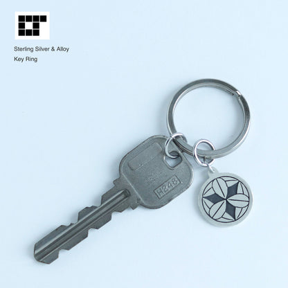 Key Chain - Maruni Kyumaizasa - 丸に九枚笹