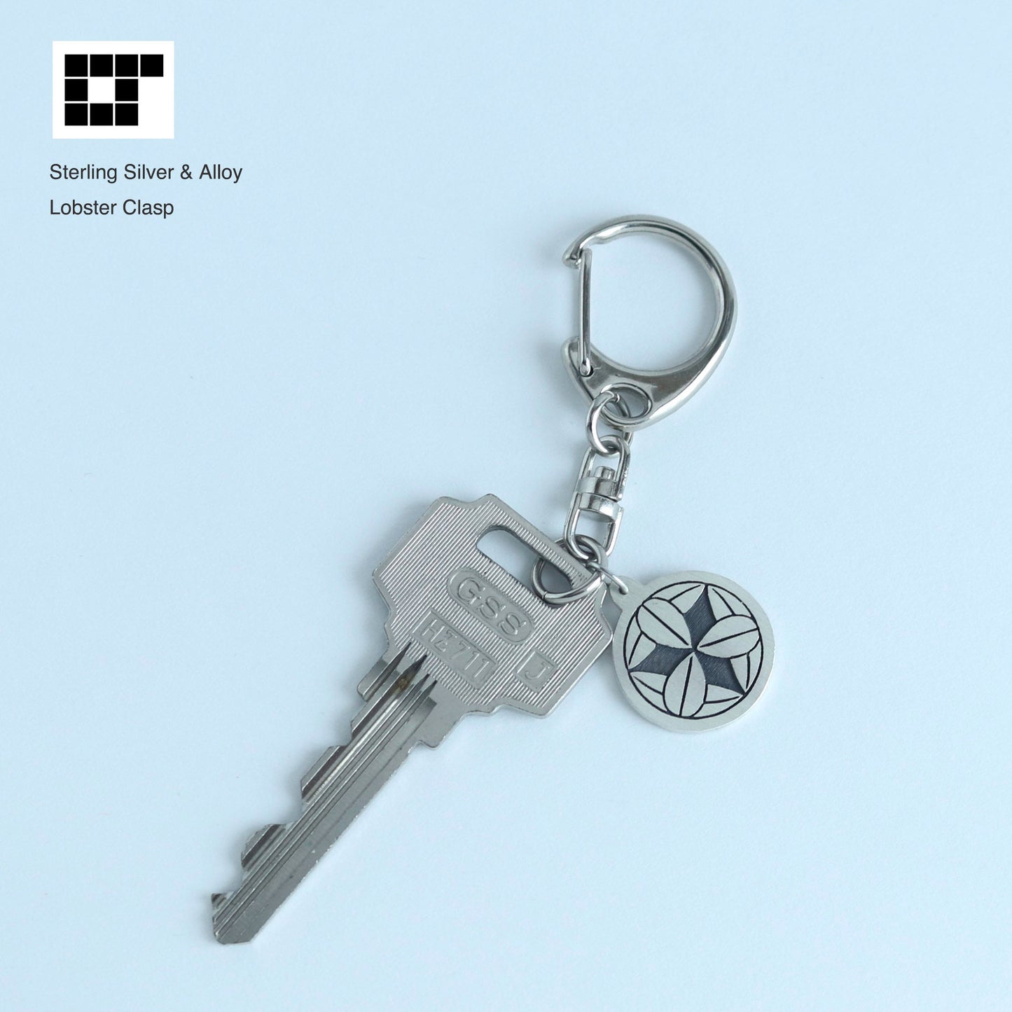 Key Chain - Maruni Kyumaizasa - 丸に九枚笹